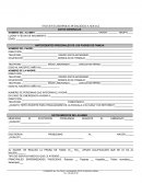 ENCUESTA BIOPSICO-PEDAGÓGICA SOCIAL