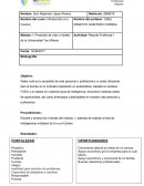 Propósito de vida y modelo de la Universidad Tec Milenio Actividad: Reporte Evidencia 1