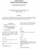 Laboratorio ONDAS ESTACIONARIAS