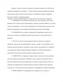 Planeamiento mediano y largo plazo - realidad de Argentina