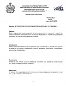 MÉTODOS FÍSICOS DE SEPARACIÓN DE MEZCLAS ( DESTILACIÓN )