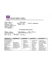 ANTECEDENTES GINECOLOGICOS.. Página 1