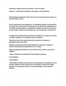 Actividad de la primera semana de educación a distancia