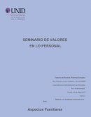 Valores en lo personal