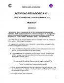 PSICOLOGÍA DE GRUPOS ACTIVIDAD PEDAGÓGICA
