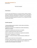 Estructura conceptual Control interno