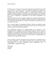 NOTA REVISTA. Página 1
