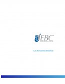 Las funciones directivas. Ingeniería mecánica