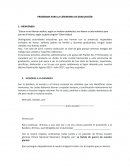 PROGRAMA PARA LA CEREMONIA DE GRADUACIÓN