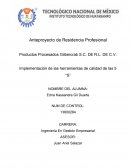 Anteproyecto de Residencia Profesional Productos Procesados Gilbercrab S.C. DE R.L. DE C.V.
