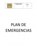 PLAN DE EMERGENCIAS. Revuelteria la séptima