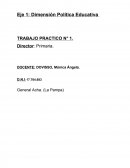 TRABAJO Dimensión Política Educativa