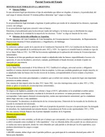 SISTEMAS ELECTORALES EN LA ARGENTINA. Página 1