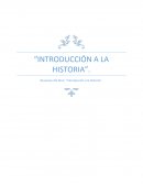 Introducción a la historia Resumen del libro