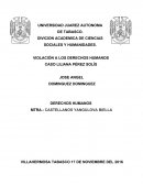 Derechos humanos VILLAHERMOSA TABASCO 17 DE NOVIEMBRE DEL 2016
