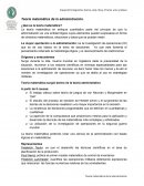 Teoría matemática de la administración ¿Qué es la teoría matemática?