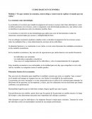 En que consiste la economia, como trabaja y como trata de explicar el mundo que nos rodea