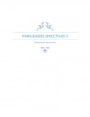 HABILIDADES DIRECTIVAS II ACTIVIDADES 2 Y 3