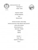 EQUIPO DE TRABAJO: 1 Turno: 1