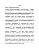 Ensayo Historia de los sistemas operativos