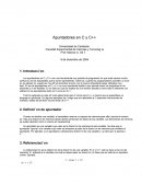 Apuntadores en C y C++