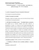 Enfermería general 1 – el acto de cuidar –actividades de aplicación