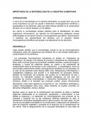 Importancia de la microbilogia en la industria alimentaria