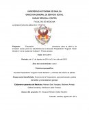 Proyecto: “Educación preventiva para la salud y la inclusión social, para los estudiantes de la Escuela Preparatoria “Augusto Cesar Sandino”, de la ciudad de Culiacán”