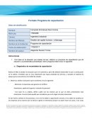 Formato Programa de capacitación