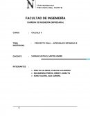 PROYECTO FINAL – INTEGRALES DEFINIDAS E INDEFINIDAS