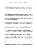 Alimentos transgénicos: ¿beneficiosos o perjudiciales?