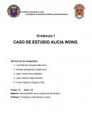Cadena de Suministro Caso de Alicia Wong