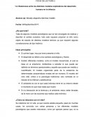 La escuela FICHA DE LECTURA