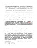 Memoria Descriptiva Entrada de Energía