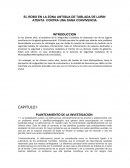 ENSAYO SOBRE EL ROBO EN LA ZONA ANTIGUA DE TABLADA DE LURIN ATENTA CONTRA UNA SANA CONVIVENCIA