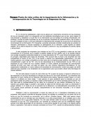 Punto de vista crítico de la importancia de la Información y la Incorporación de la Tecnología en la Empresas de hoy