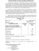 Practica de importación aduanera