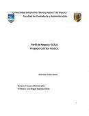 PERFIL DE NEGOCIOS PRODUCCIÓN Y SERVICIO