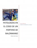 PATOLOGIAS CODO PORTERO DE BALONMANO