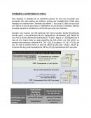 Unidades y contenidos en mena