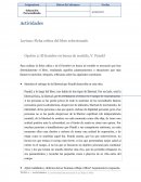 Actividad El hombre en busca de sentido