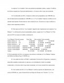 La empresa “Los Castaños” tiene una partida de propiedades, planta y equipo