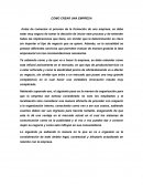 COMO CREAR UNA EMPRESA . EMPRESA: PERSONA NATURAL