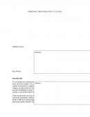 PERSONAS, ORGANIZACION Y CULTURA