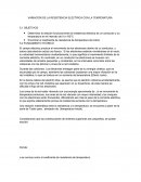 VARIACIÓN DE LA RESISTENCIA ELÉCTRICA CON LA TEMPERATURA