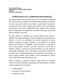 La importancia de la administación financiera