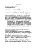 Disertacion ¿Se puede querer lo que no se desea?