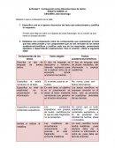 Actividad 1. Comparación entre diferentes tipos de textos, ensayo sobre la ceguera