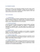 La libertad humana.Tipo de libertades