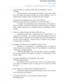 Cuestionario “Las estructuras esenciales del hombre”